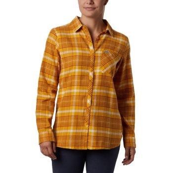 Dámské Košile Columbia Simply Put II Flannel Oranžové RBXUVL142